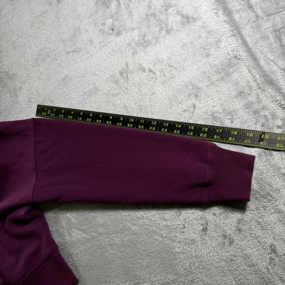 Tommy Hilfiger Sport Hoodie Color Block Pullover Sweatshirt NY 85 Purple Pink S - Picture 9 of 10